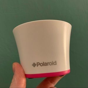 Polaroid Bluetooth Speaker- Pink and White